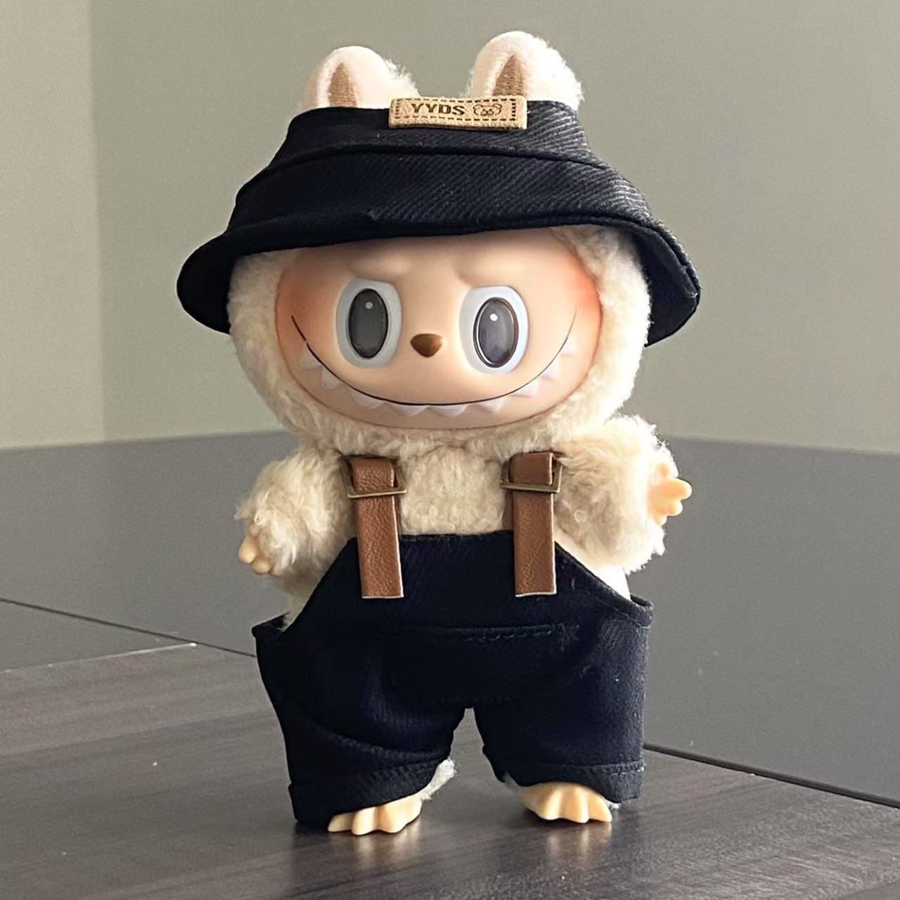 Labubu Doll Clothes Labubu Clothes 17cm First Second Third Generation Plush Vinyl Doll Dress Up Outfit Set 
