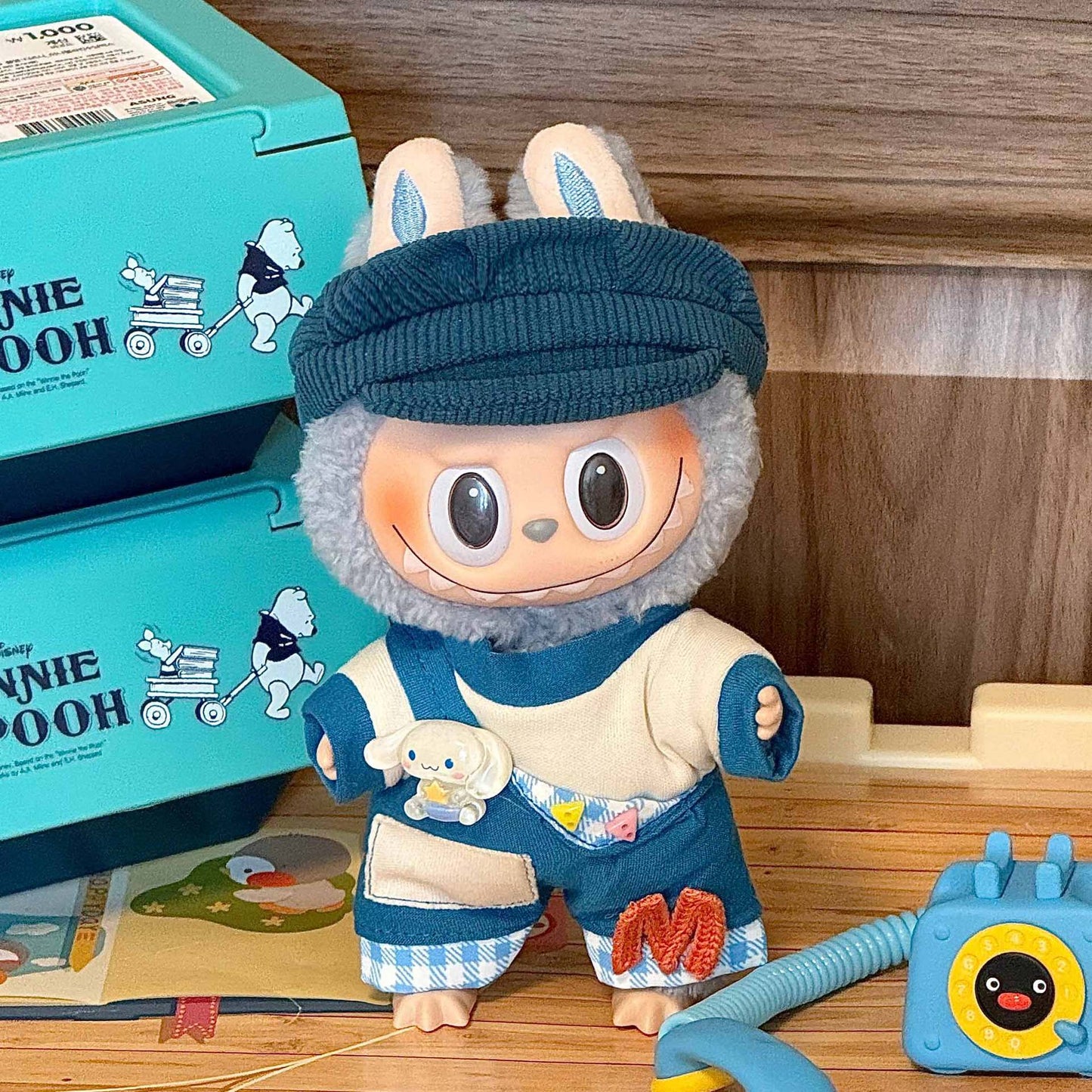 (only-clothes) Suitable for Labubu Sitting Party Baby Clothes First Second Third Generation Labubu Clothing Set Accessories and Peripheral