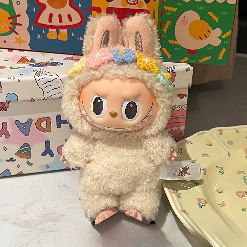 (only-clothes) Labubu Doll Clothes Labubu First Generation Third Generation Sitting Party Clothes Doll Replacement Dress Original Doll Clothes