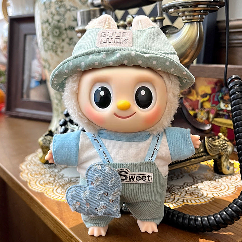 (only-clothes) Suitable for Labubu Sitting Party Doll Clothes First, Second, and Third Generation Blind Box Labubu Doll Clothes Wholesale