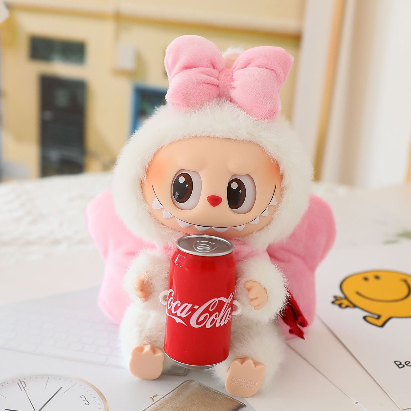 (only-clothes) Suitable for First, Second, and Third Generation Labubu Clothing, Labubu Pendant, Bowknot Baby Clothes Replacement