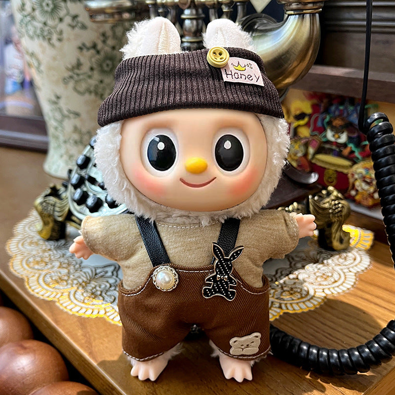 (only-clothes) Suitable for Labubu Sitting Party Doll Clothes First, Second, and Third Generation Blind Box Labubu Doll Clothes Wholesale