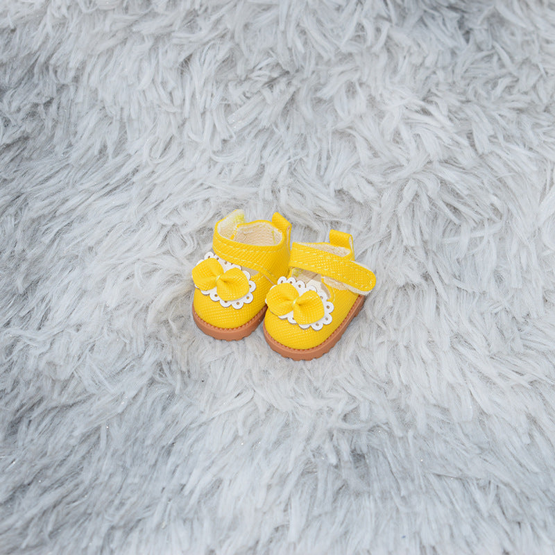 (only-clothes) Labubu Doll Shoes Collection 17CM Keychain Blind Box Labubu Replacement Shoes Doll Dress-Up Toy Shoes