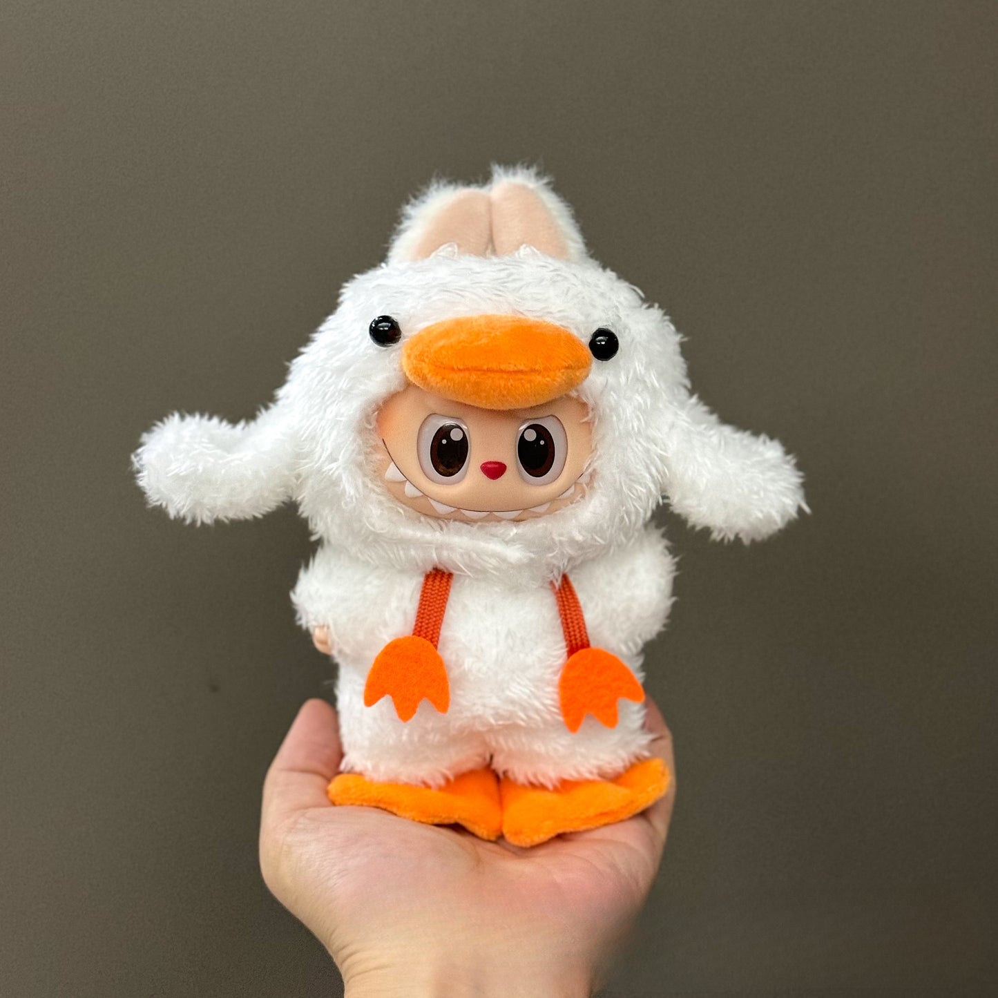 (only-clothes) Suitable for Labubu Doll Clothes 123 Generation Labubu Clothes 17cm Pendant Plush Doll Outfit Dress