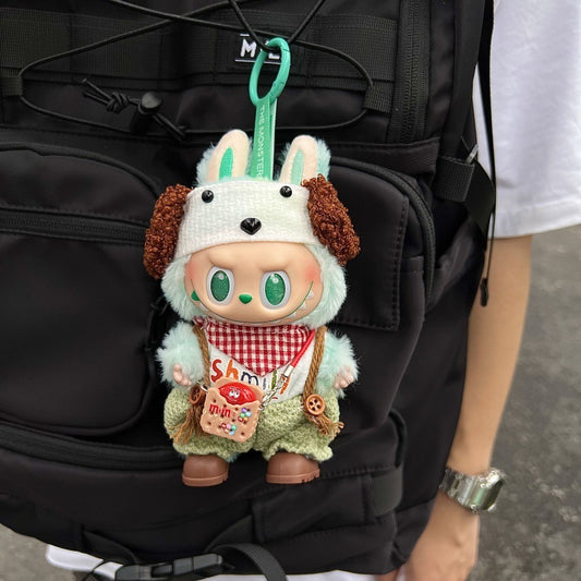 (only-clothes)[Labubu Doll Clothes] First, Second, and Third Generation Labubu Keychain Dress-Up Set Fashion Trend Doll Dress-Up