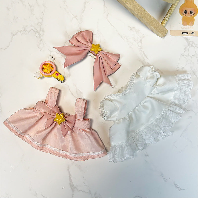(only-clothes)Only applicable to clothing labubu Sitting Party Baby Clothes First, Second, and Third Generation Blind Box Labubu Baby Clothes Plush