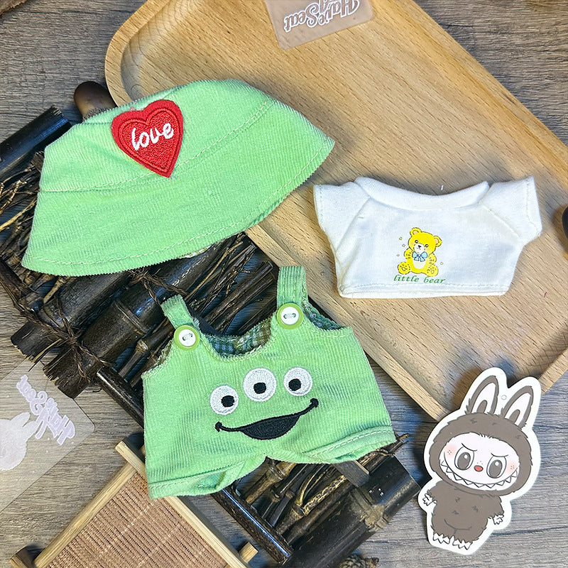 (only-clothes)Only applicable to clothing labubu Sitting Party Baby Clothes First, Second, and Third Generation Blind Box Labubu Baby Clothes Plush