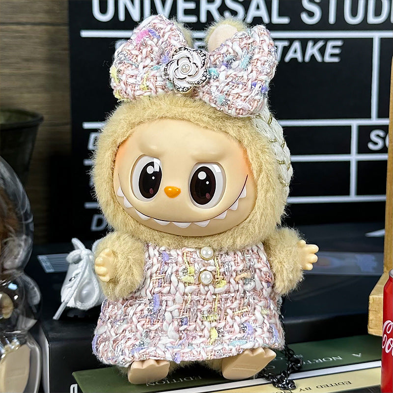 (only-clothes)Only applicable to clothing labubu Sitting Party Baby Clothes First, Second, and Third Generation Blind Box Labubu Baby Clothes Plush