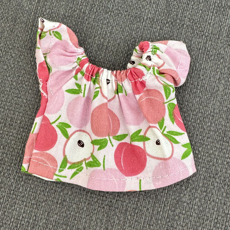 (Only-Clothes) 17cm Automobiles Curtain Cloth Pendant Doll Clothes Accessories Shorts Keychain Air Cotton Small Underpants Cloth Soft Toy Replacement