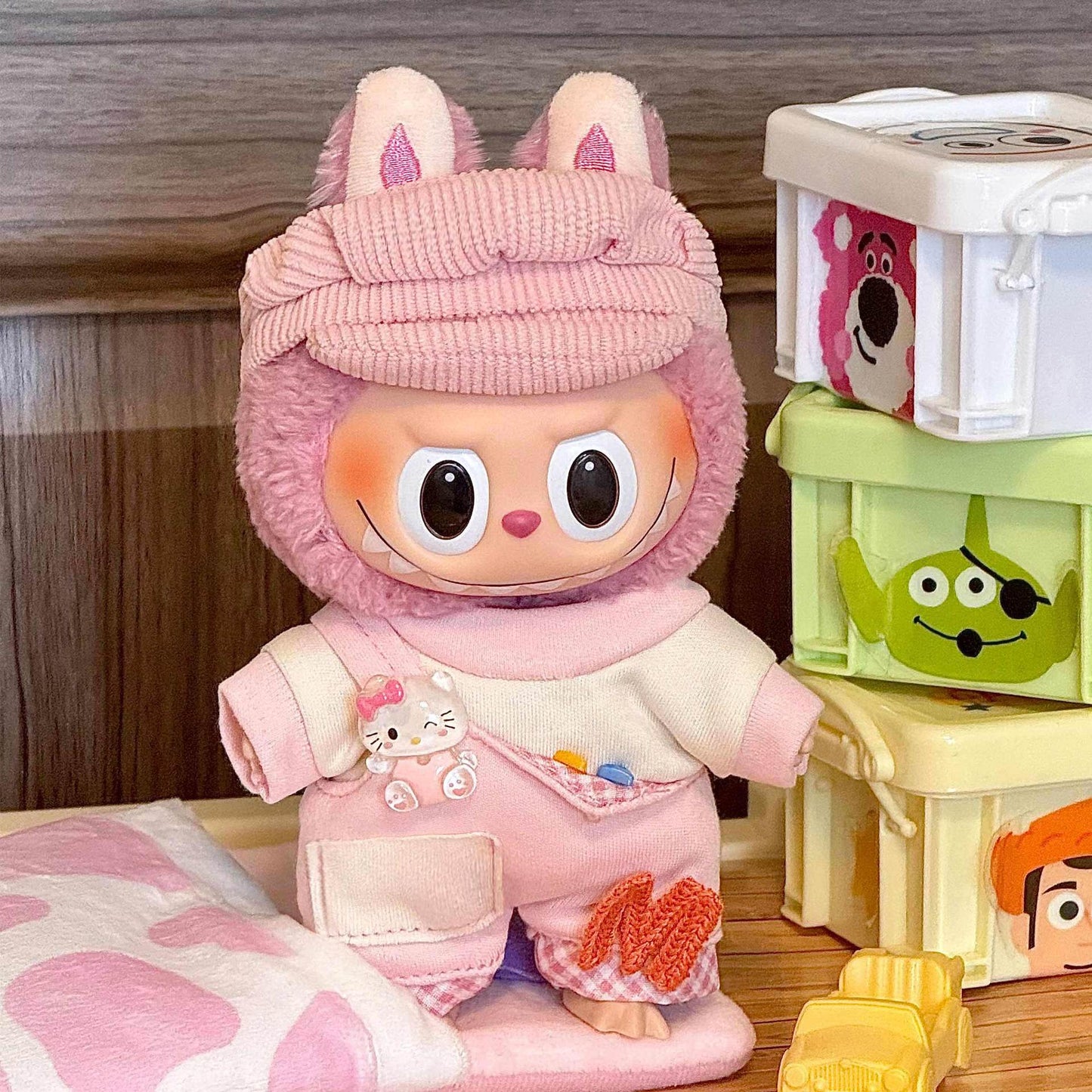 (only-clothes) Suitable for Labubu Sitting Party Baby Clothes First Second Third Generation Labubu Clothing Set Accessories and Peripheral