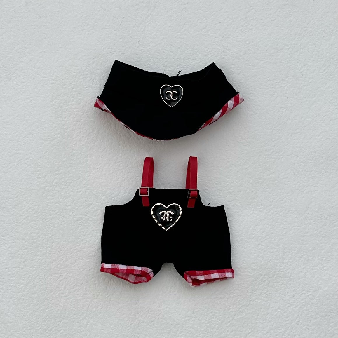 Clothes Only Suitable for 17cm Labubu Vinyl Doll Plush Toys and Other Wearable Outfit Changeable Toys 