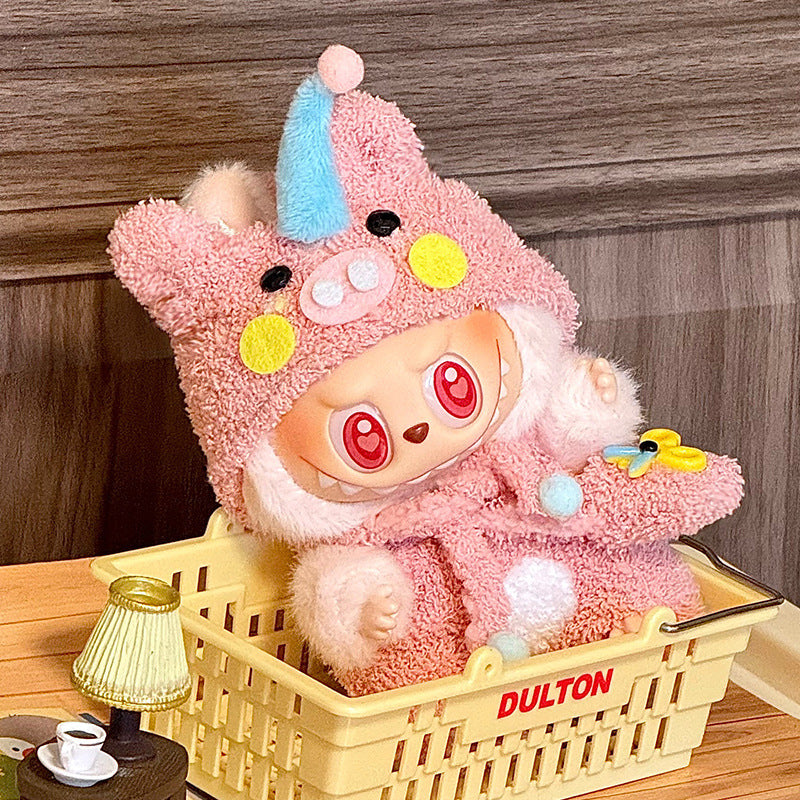 (only-clothes) Suitable for Labubu Sitting Party Baby Clothes First Second Third Generation Labubu Clothing Set Accessories and Peripheral