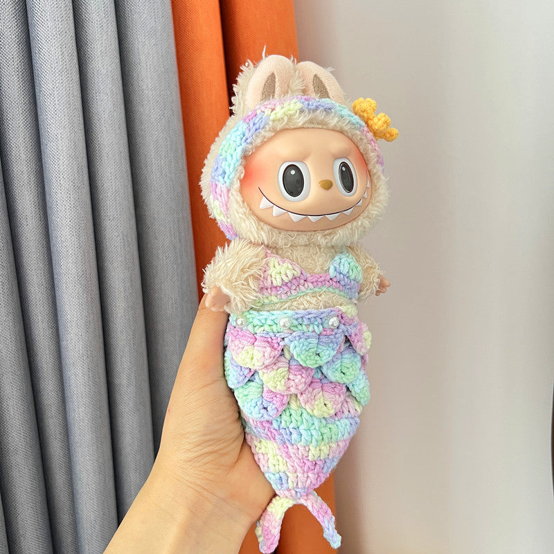 (only-clothes) First, Second, and Third Generation Lalabubu Doll Clothes Sexy Bikini Set Mermaid Outfit Accessories