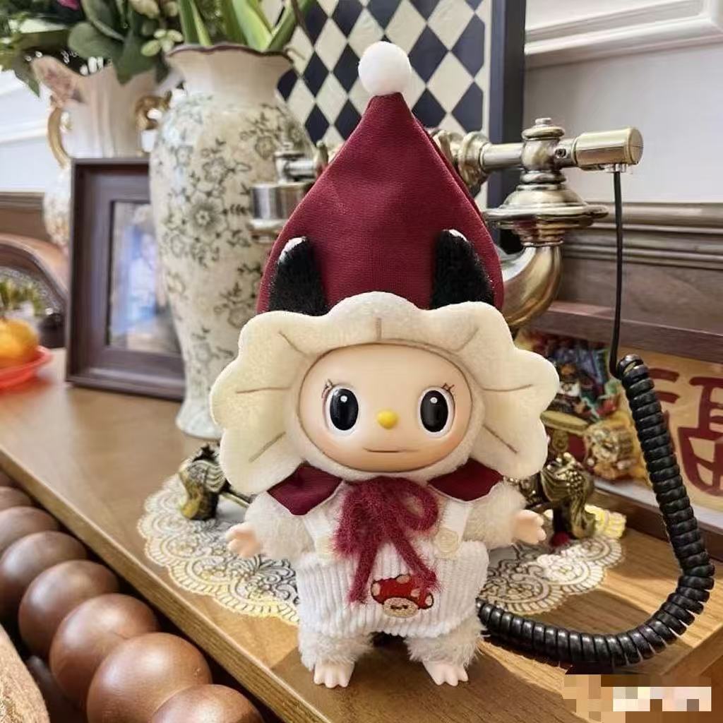 (only-clothes) Suitable for Labubu Sitting Party Doll Clothes First, Second, and Third Generation Blind Box Labubu Doll Clothes Wholesale