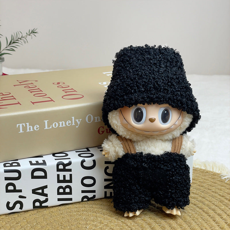 (only-clothes) Labubu Dress-Up Doll Clothes First Second Third Generation Labubu Outfit Replacement 17cm Blind Box Doll Toy Clothes Wholesale