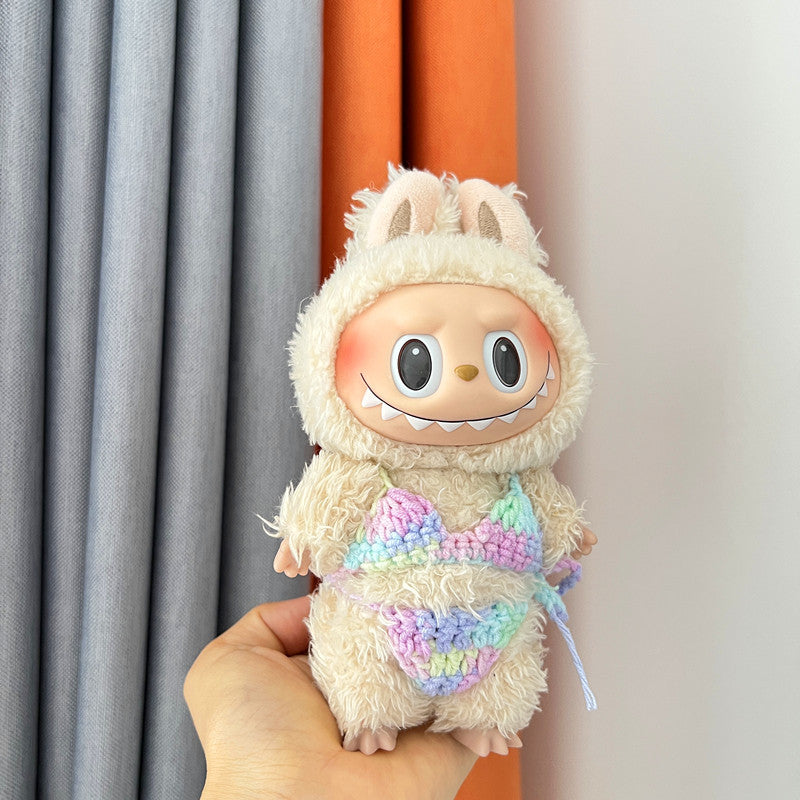(only-clothes) First, Second, and Third Generation Lalabubu Doll Clothes Sexy Bikini Set Mermaid Outfit Accessories