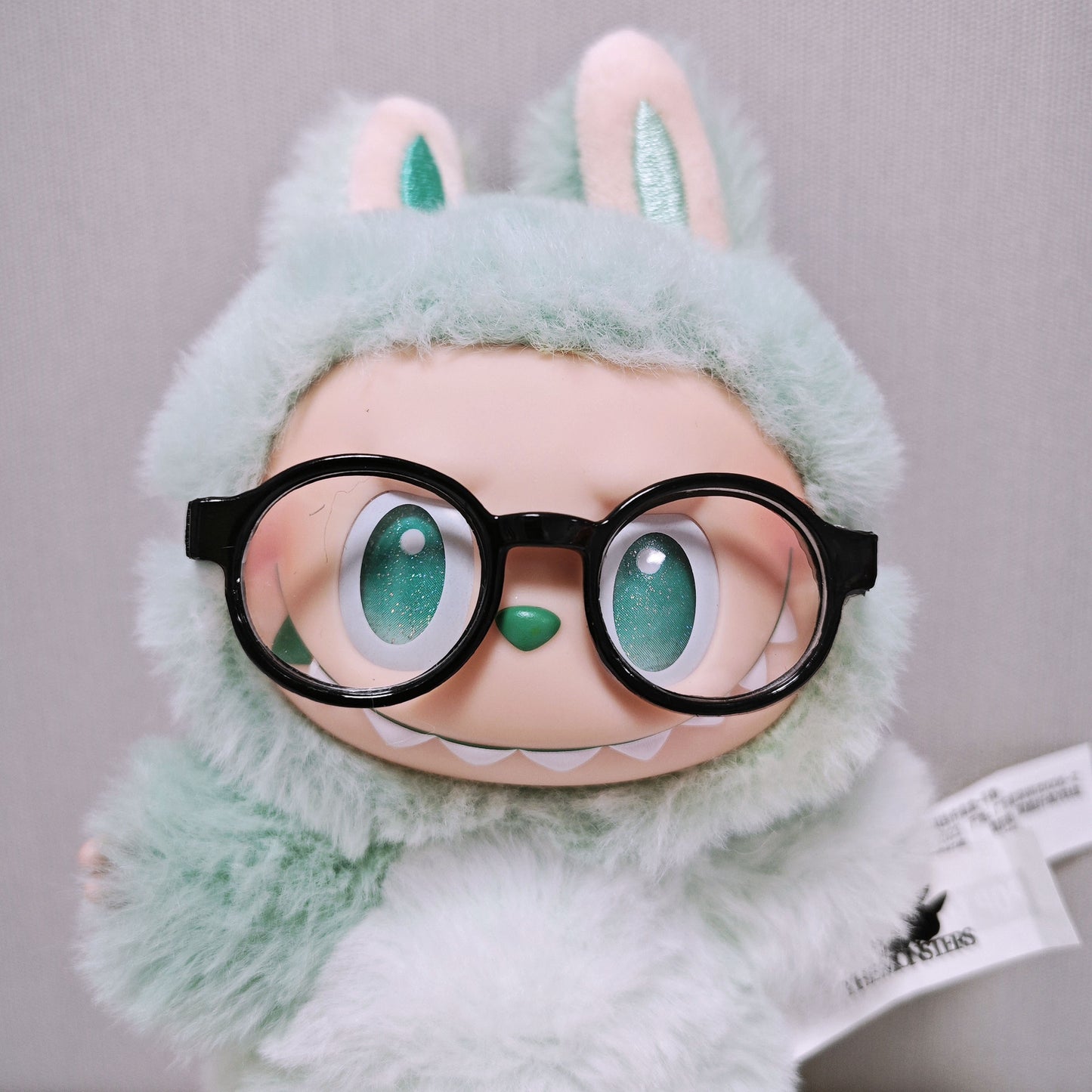 (only-clothes) First Generation Second Generation Third Generation Labubu Glasses Accessories Labubu Transparent Glasses Sunglasses Accessories 15cm 17cm