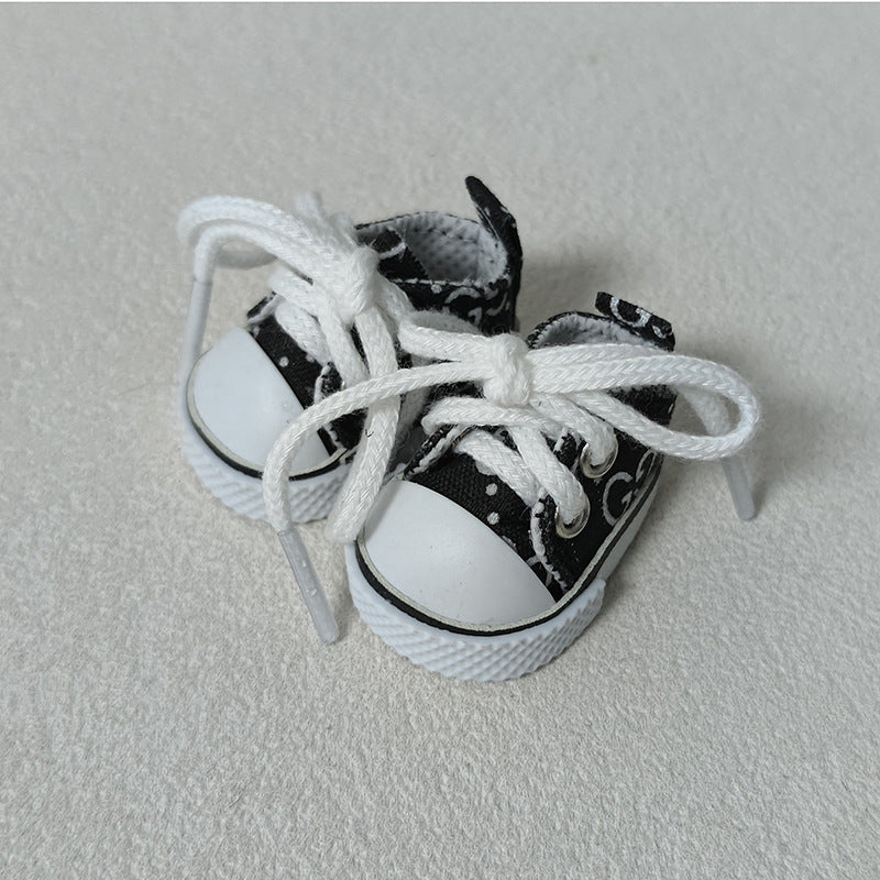 (only-clothes) Labubu Keychain Shoes 17CM Blind Box Labubu Dress-Up Toy Shoes 10CM Cotton Doll Shoes 3.8CM Shoes