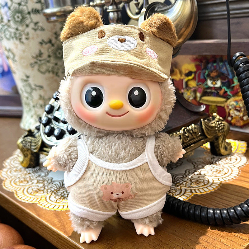 (only-clothes) Suitable for Labubu Sitting Party Doll Clothes First, Second, and Third Generation Blind Box Labubu Doll Clothes Wholesale