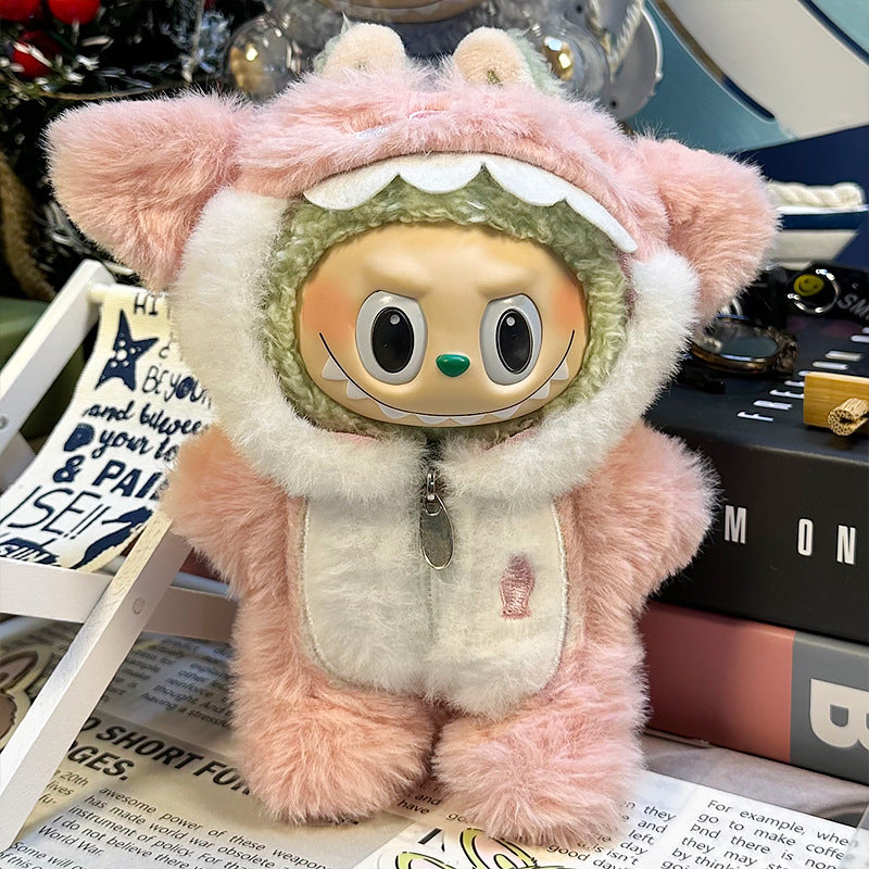 (only-clothes)Only applicable to clothing labubu Sitting Party Baby Clothes First, Second, and Third Generation Blind Box Labubu Baby Clothes Plush