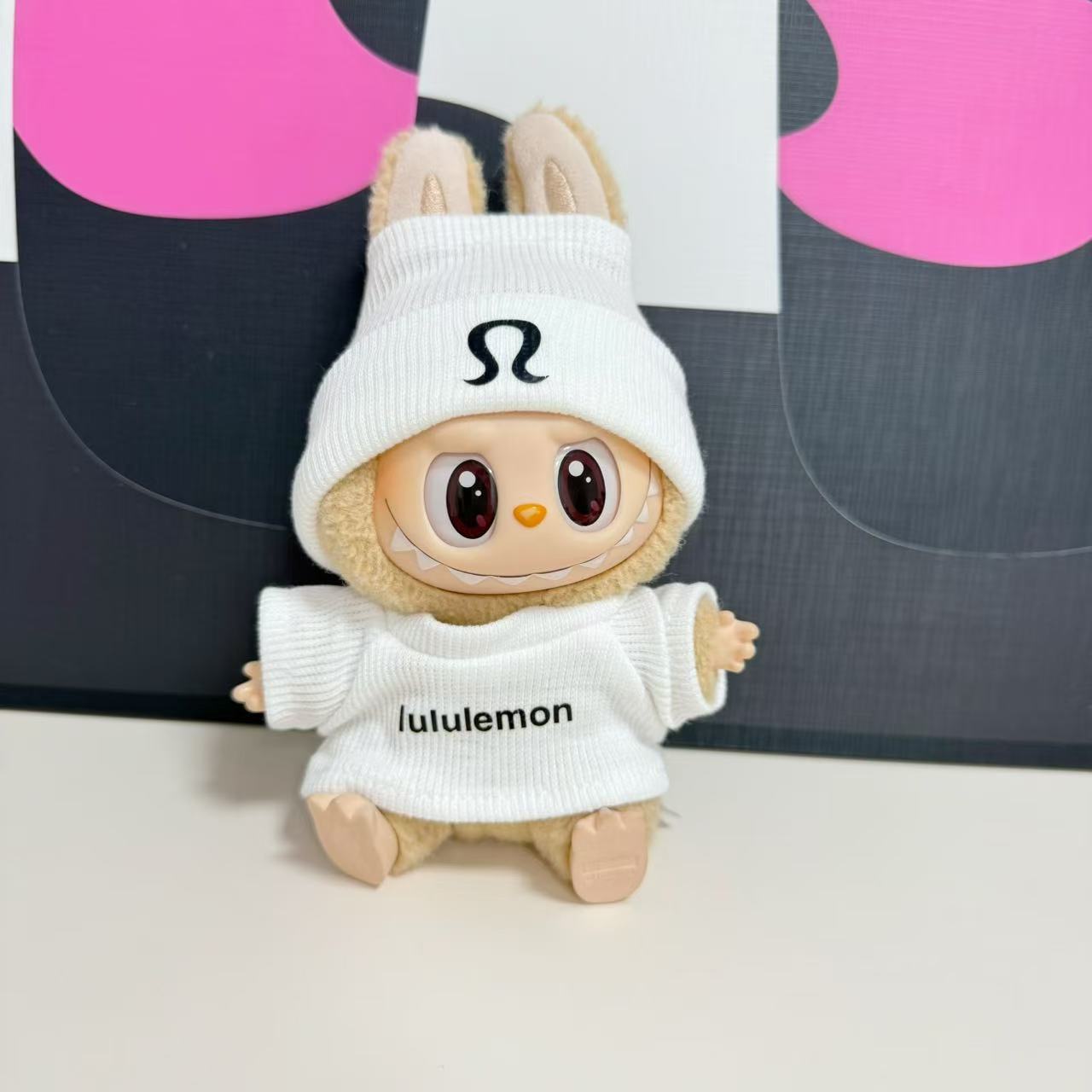 (only-clothes) Only Clothes] First Second Third Generation Blind Box Labubu Clothes LABUBU Replacement Trendy Casual Set Elastic Hat New