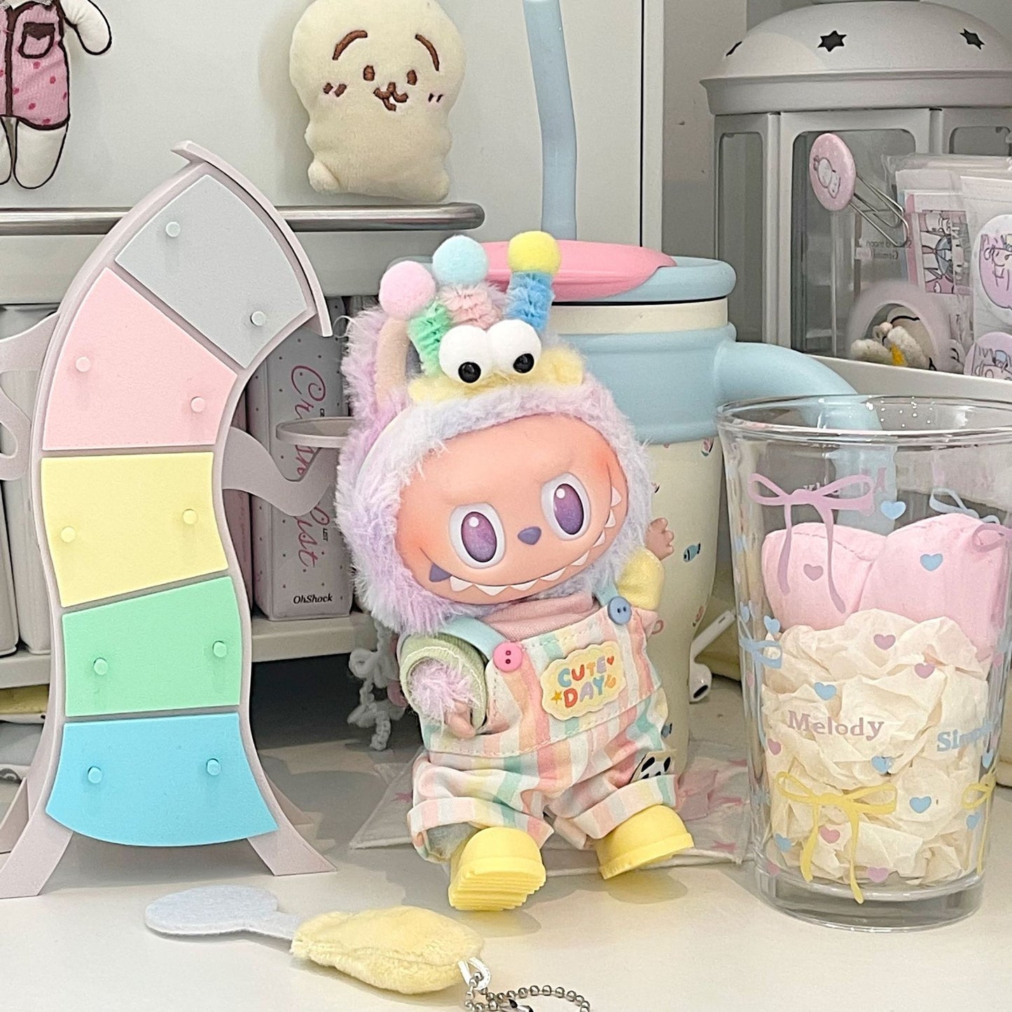 Labubu Doll Clothes 17cm First Second Third Generation Doll Dress Up Clothes Interchangeable Outfit Set Labubu Clothes