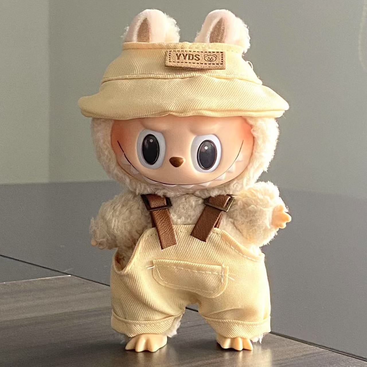 Labubu Doll Clothes Labubu Clothes 17cm First Second Third Generation Plush Vinyl Doll Dress Up Outfit Set 