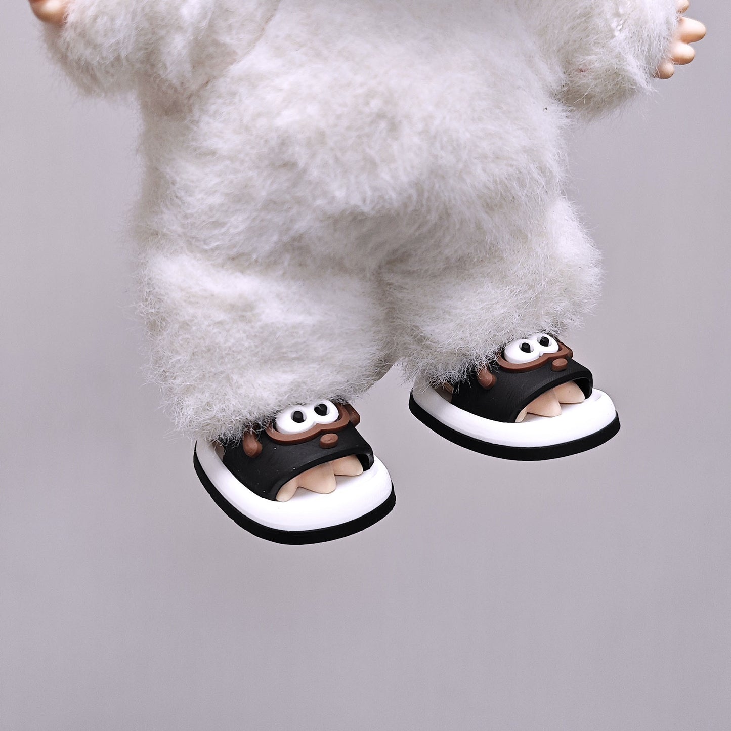 (only-clothes) Labubu Shoes Labubu Sandals 15cm 17cm Labubu Universal Shoes Doll 3.7cm Mini Sandals