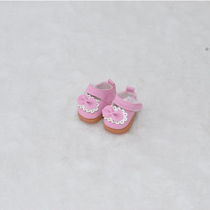 (only-clothes) Labubu Doll Shoes Collection 17CM Keychain Blind Box Labubu Replacement Shoes Doll Dress-Up Toy Shoes