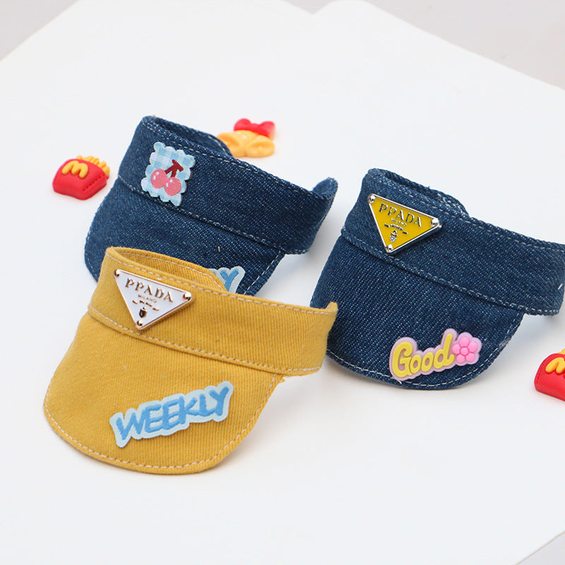 17cm Labubu Doll Clothes Sun Hat First and Second Generation Accessories 10cm Doll Clothes Accessories Doll Clothes Apron Hat
