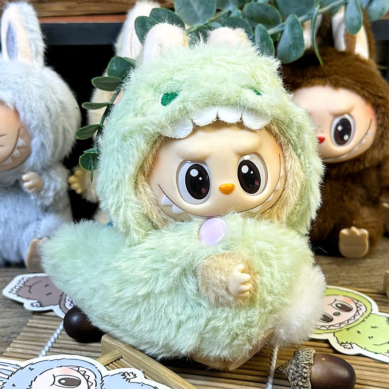 (only-clothes)Only applicable to clothing labubu Sitting Party Baby Clothes First, Second, and Third Generation Blind Box Labubu Baby Clothes Plush