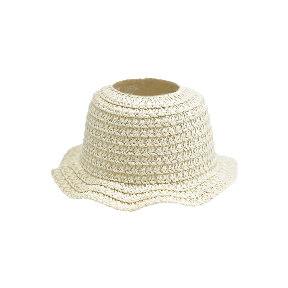 (only-clothes) LABUBU Doll Hat LABUBU Straw Hat First Second Third Generation Blind Box Earless Doll Hat Open Top Sitting Party Hat
