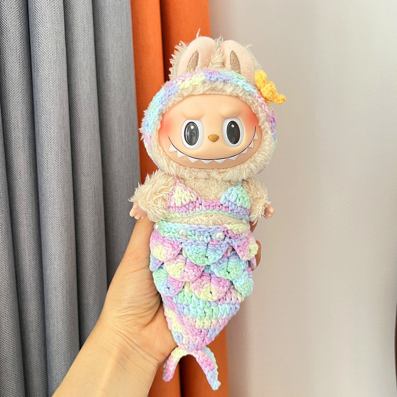 (only-clothes) First, Second, and Third Generation Lalabubu Doll Clothes Sexy Bikini Set Mermaid Outfit Accessories