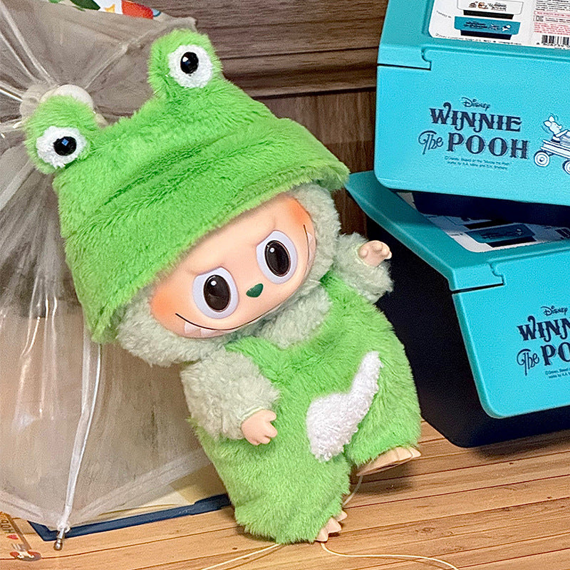 (only-clothes) Suitable for Labubu Sitting Party Baby Clothes First Second Third Generation Labubu Clothing Set Accessories and Peripheral