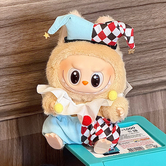 (only-clothes) Suitable for Labubu Sitting Party Baby Clothes First Second Third Generation Labubu Clothing Set Accessories and Peripheral