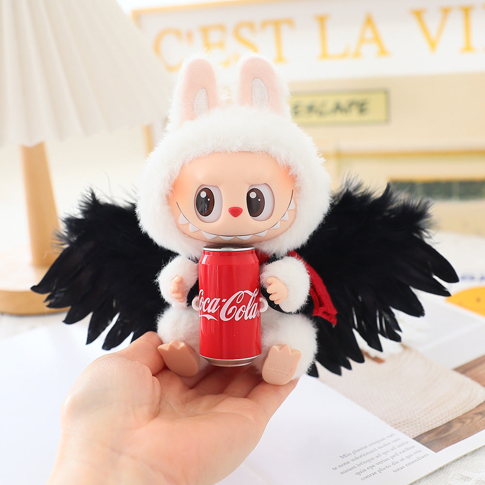 (only-clothes) Suitable for First, Second, and Third Generation Labubu Clothing, Labubu Pendant, Bowknot Baby Clothes Replacement