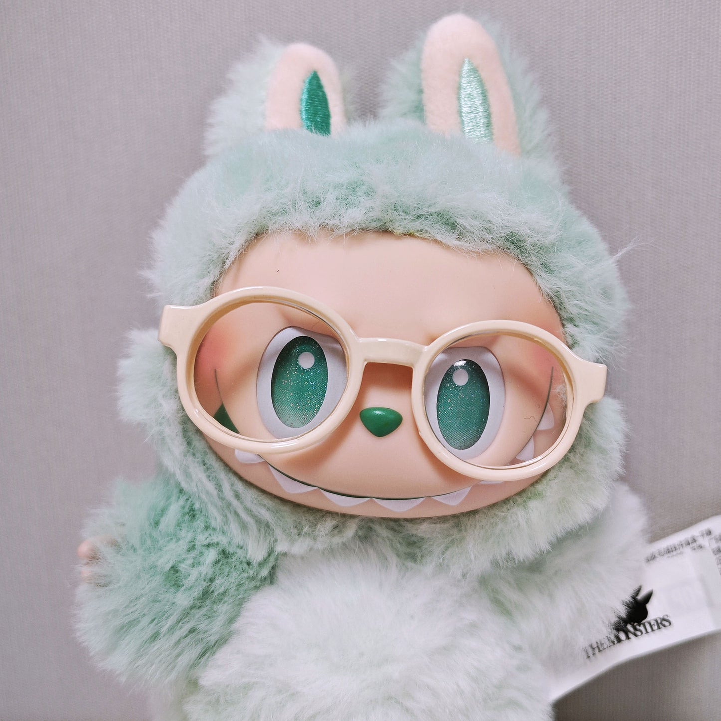 (only-clothes) First Generation Second Generation Third Generation Labubu Glasses Accessories Labubu Transparent Glasses Sunglasses Accessories 15cm 17cm