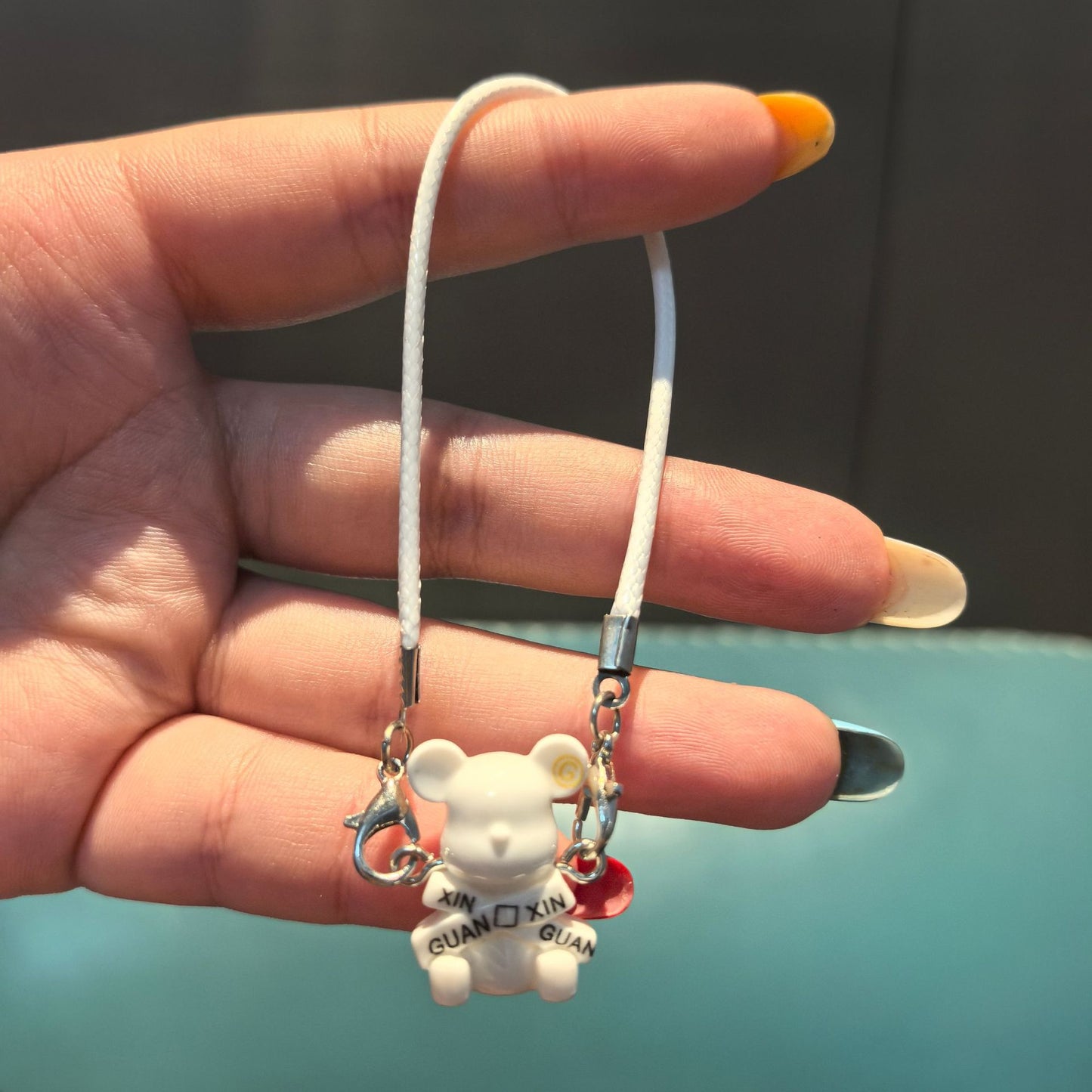 (only-clothes) Dollhouse Mini Cartoon Model Small Camera Bowknot Neck Hanging Accessory Doll Hanging Decoration Accessory