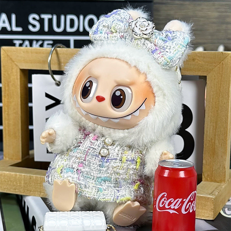 (only-clothes)Only applicable to clothing labubu Sitting Party Baby Clothes First, Second, and Third Generation Blind Box Labubu Baby Clothes Plush