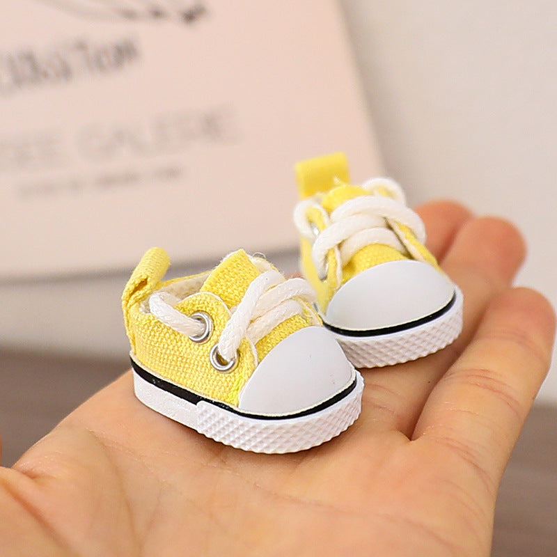 (only-clothes) Suitable for Labubu Doll Shoes Collection First Second Third Generation Keychain Blind Box Labubu Shoes Dress-Up Toy Shoes Only