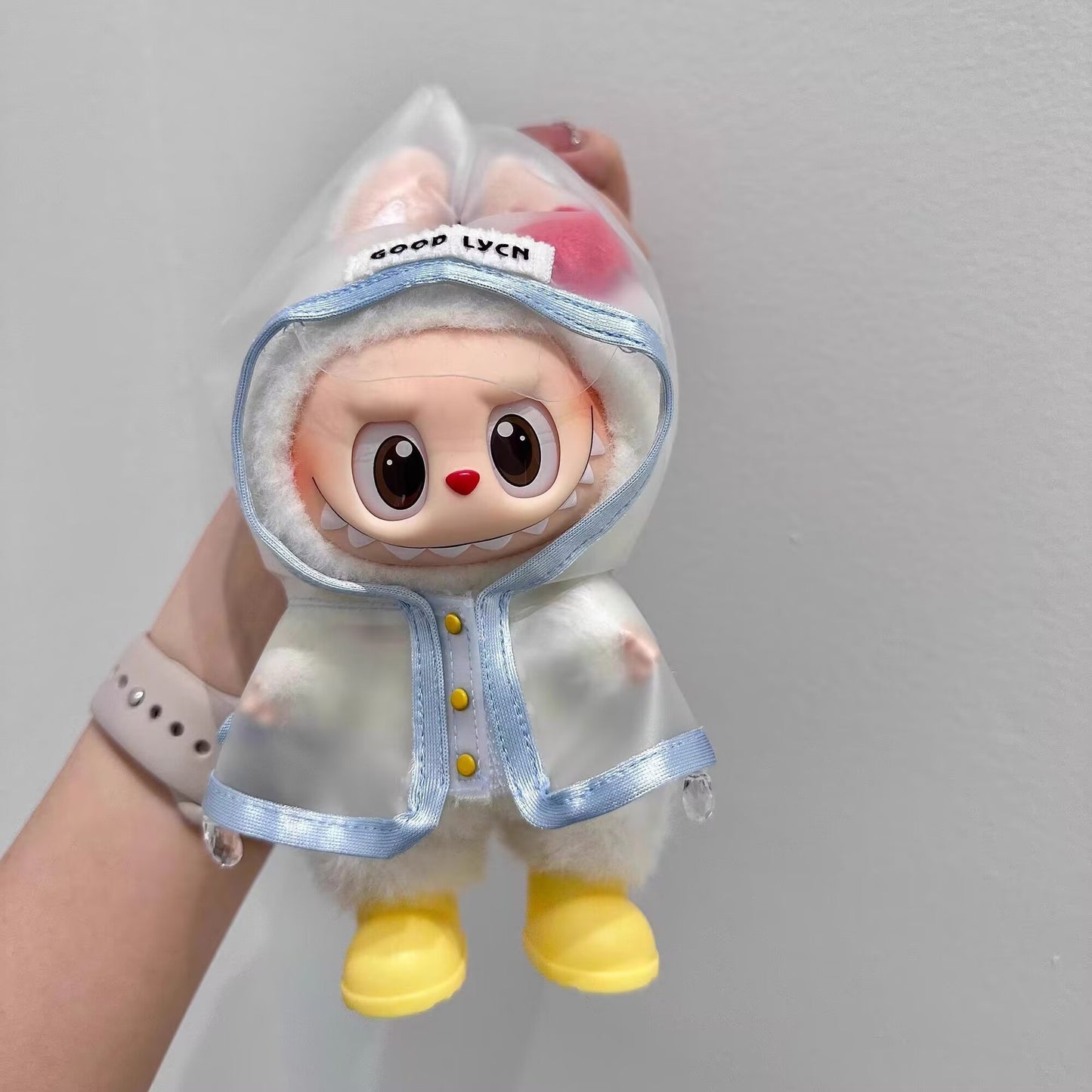 (only-clothes) Labubu Baby Clothes Affordable 17cm Baby Clothes Labubu Dress-Up Clothes Overalls Set Bula Clothes