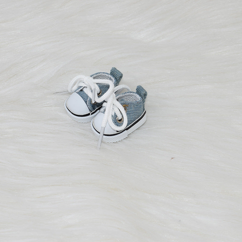 (only-clothes) Labubu Keychain Shoes 17CM Blind Box Labubu Dress-Up Toy Shoes 10CM Cotton Doll Shoes 3.8CM Shoes