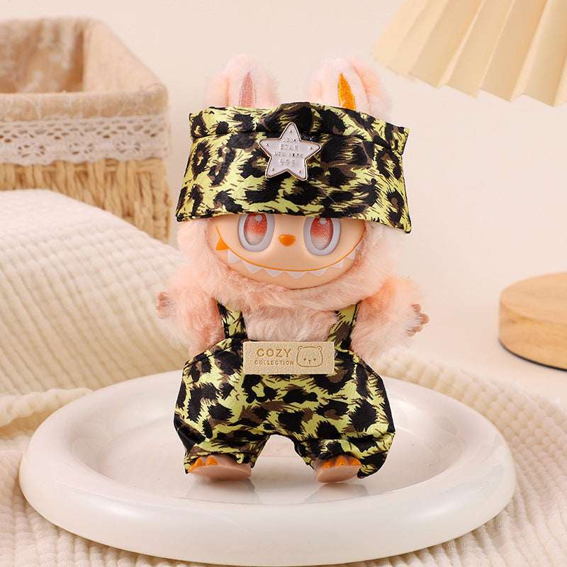(only-clothes) Labubu Doll Clothes Labubu 17cm Doll Dress-Up Outfits First Second Third Generation Set Cute Doll Toy Clothes
