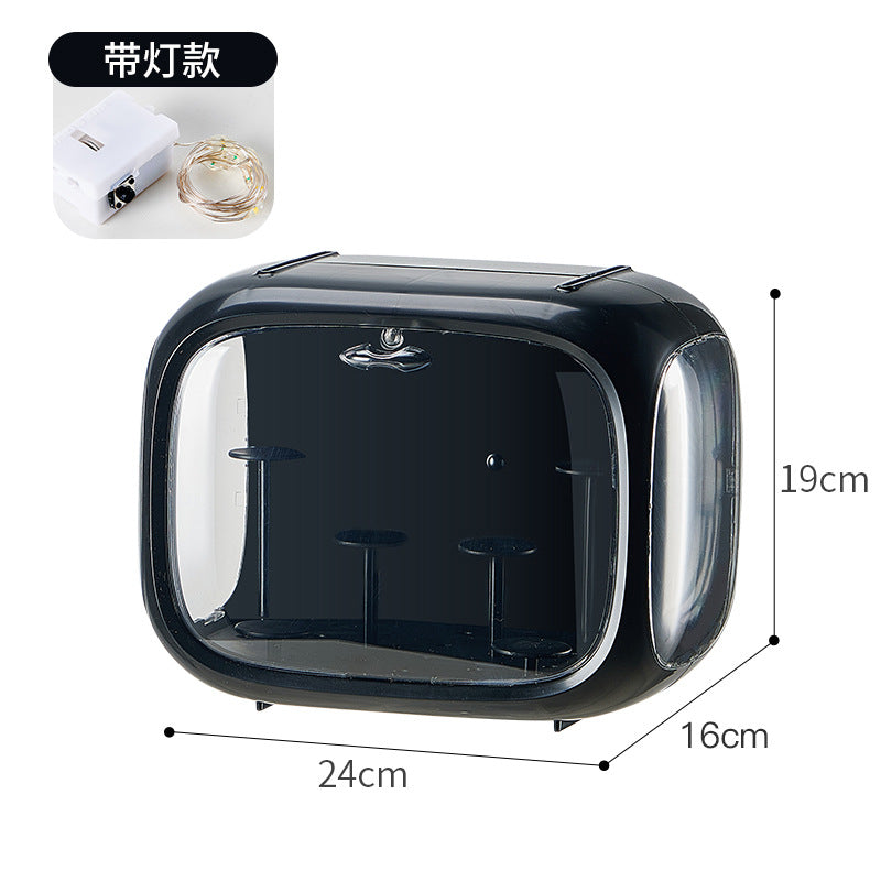 Space Capsule Labubu Blind Box Storage Box Transparent Bubble Mart White Box Display Figurine Display Stand 