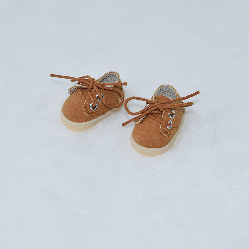 (only-clothes) Labubu Doll Shoes Collection 17CM Keychain Blind Box Labubu Replacement Shoes Doll Dress-Up Toy Shoes