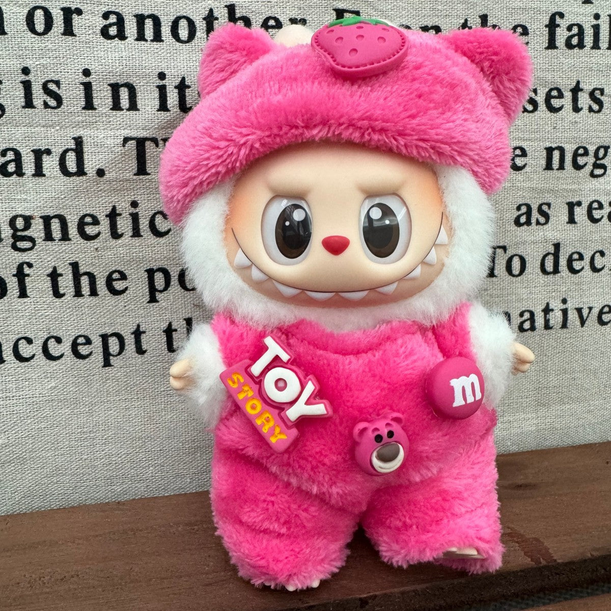 (only-clothes) 17cm Labubu Mickey Family Labubu Baby Clothing Replacement Outfit First Generation Macaron Second Generation Sitting Sitting