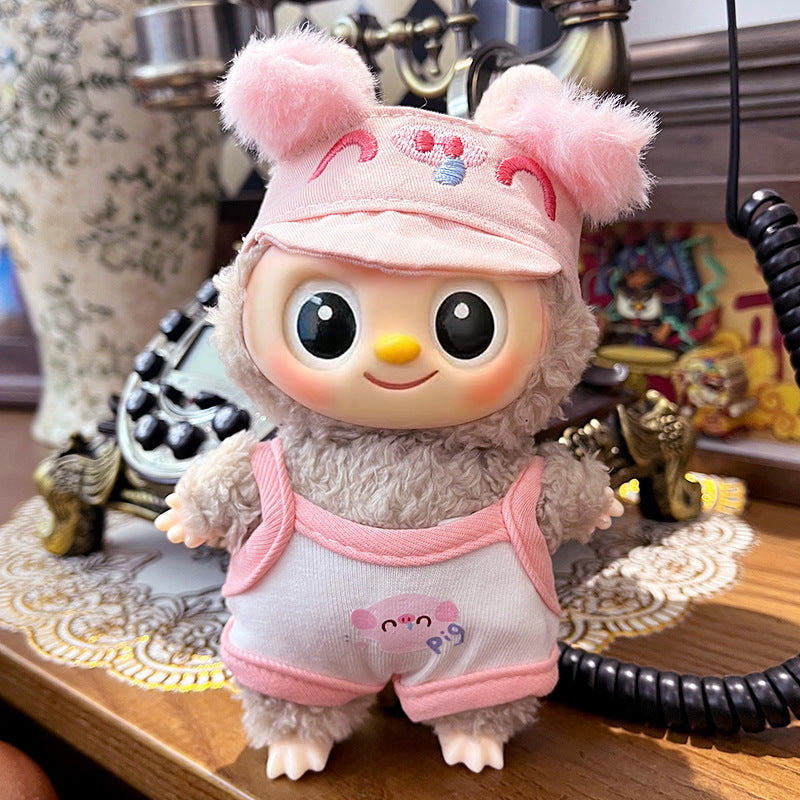 (only-clothes) Suitable for Labubu Sitting Party Doll Clothes First, Second, and Third Generation Blind Box Labubu Doll Clothes Wholesale
