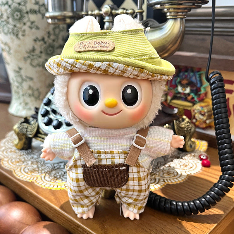 (only-clothes) Suitable for Labubu Sitting Party Doll Clothes First, Second, and Third Generation Blind Box Labubu Doll Clothes Wholesale