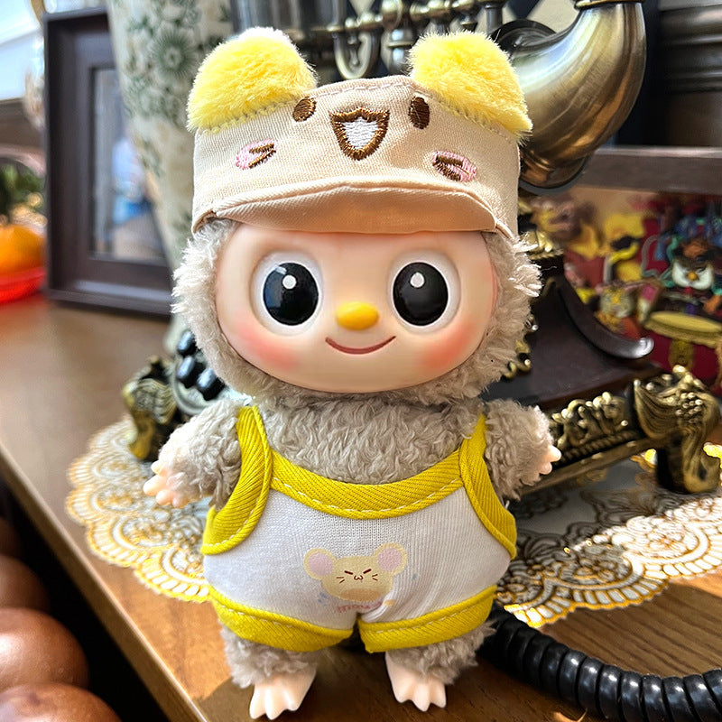 (only-clothes) Suitable for Labubu Sitting Party Doll Clothes First, Second, and Third Generation Blind Box Labubu Doll Clothes Wholesale