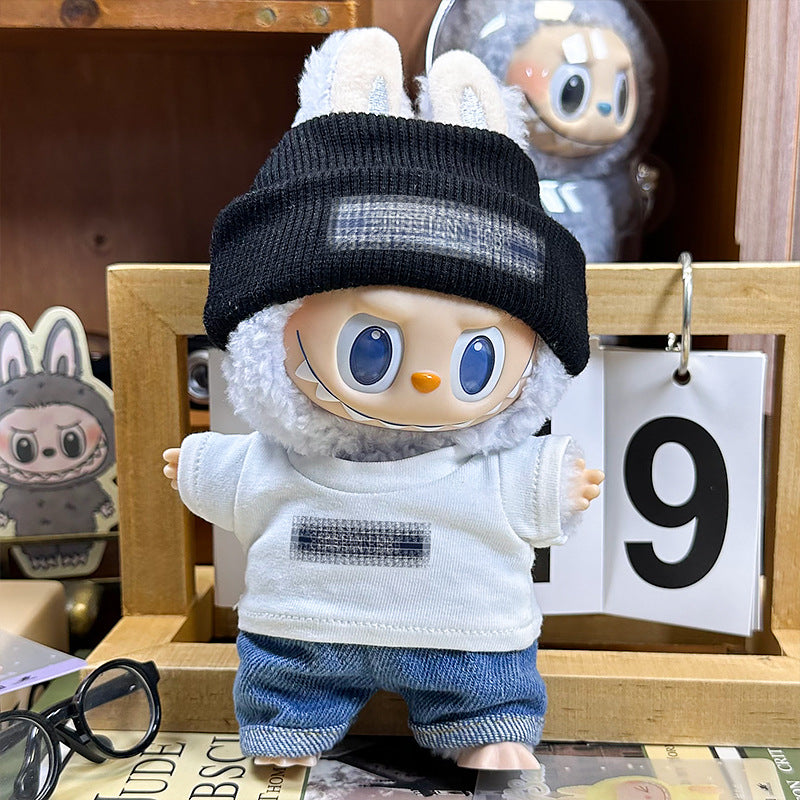 (only-clothes)Only applicable to clothing labubu Sitting Party Baby Clothes First, Second, and Third Generation Blind Box Labubu Baby Clothes Plush